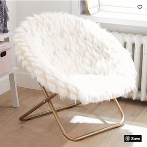 Pottery Barn Round Foldable Chair